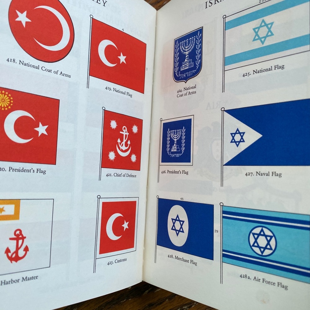 Vintage The Flag Book Rare! 1959 (860 in color) - Picture 7 of 16